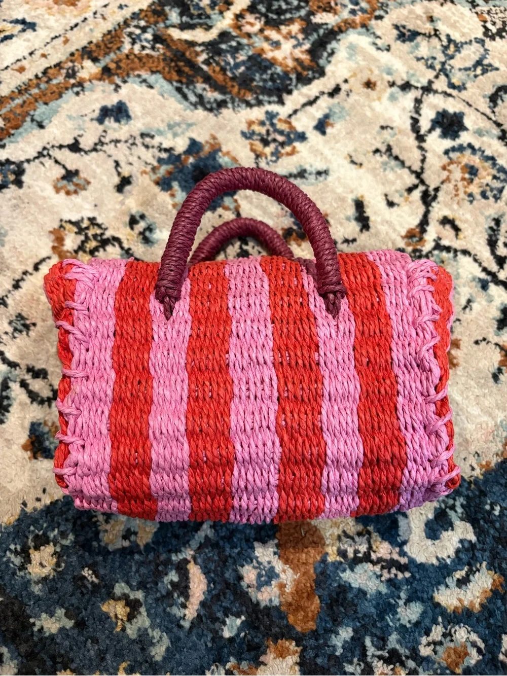 Zara Woven Trunk Bag